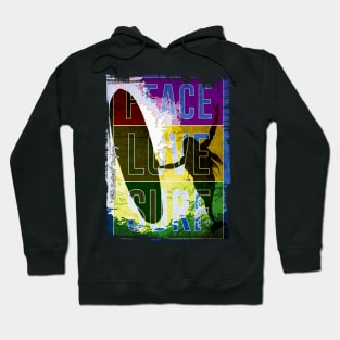 Peace Love Surf Hoodie